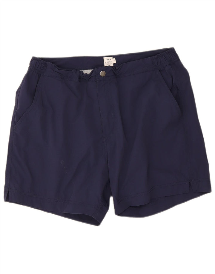 John Lewis Badeshorts til mænd mellem marineblå nylon
