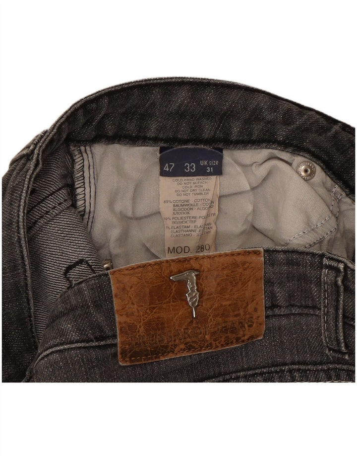 TRUSSARDI Skinny Jeans til kvinder W31 L33 Grå bomuld