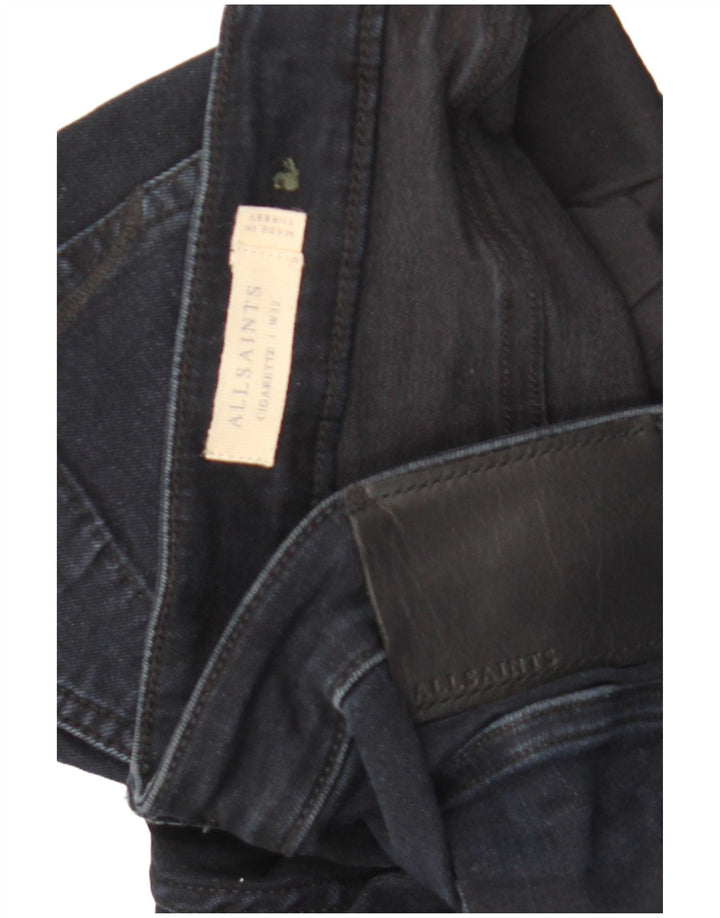 All Saints Herre Cigarette Slim Jeans W32 L32 Marineblå Bomuld