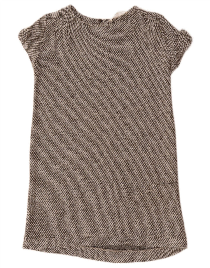 Zara Girls Shift Dress 11-12 år Grå Flecked Viscose