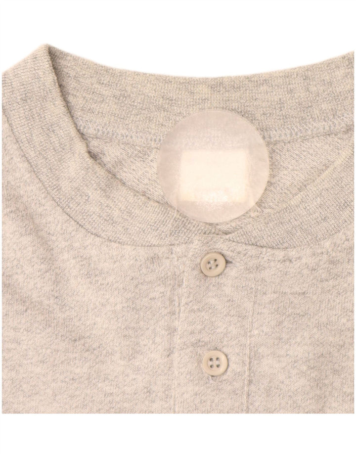 CHAMPION Herre T-Shirt Top Stor grå Flecked Bomuld