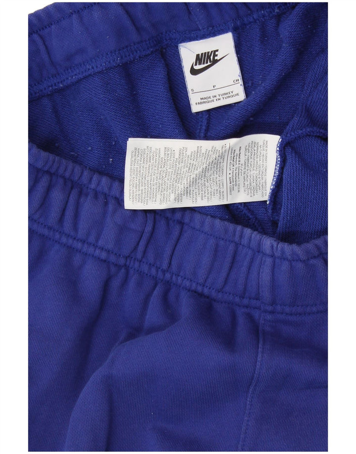 NIKE Grafiske sportsshorts til mænd, små blå bomuld
