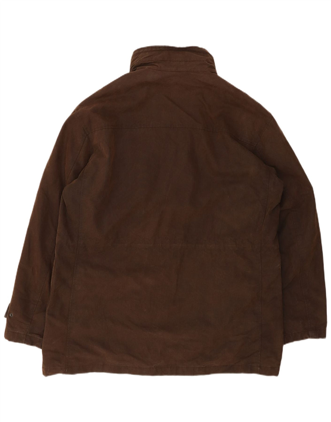 MASSIMO DUTTI Herre Windbreaker Jacket UK 40 Large Brown