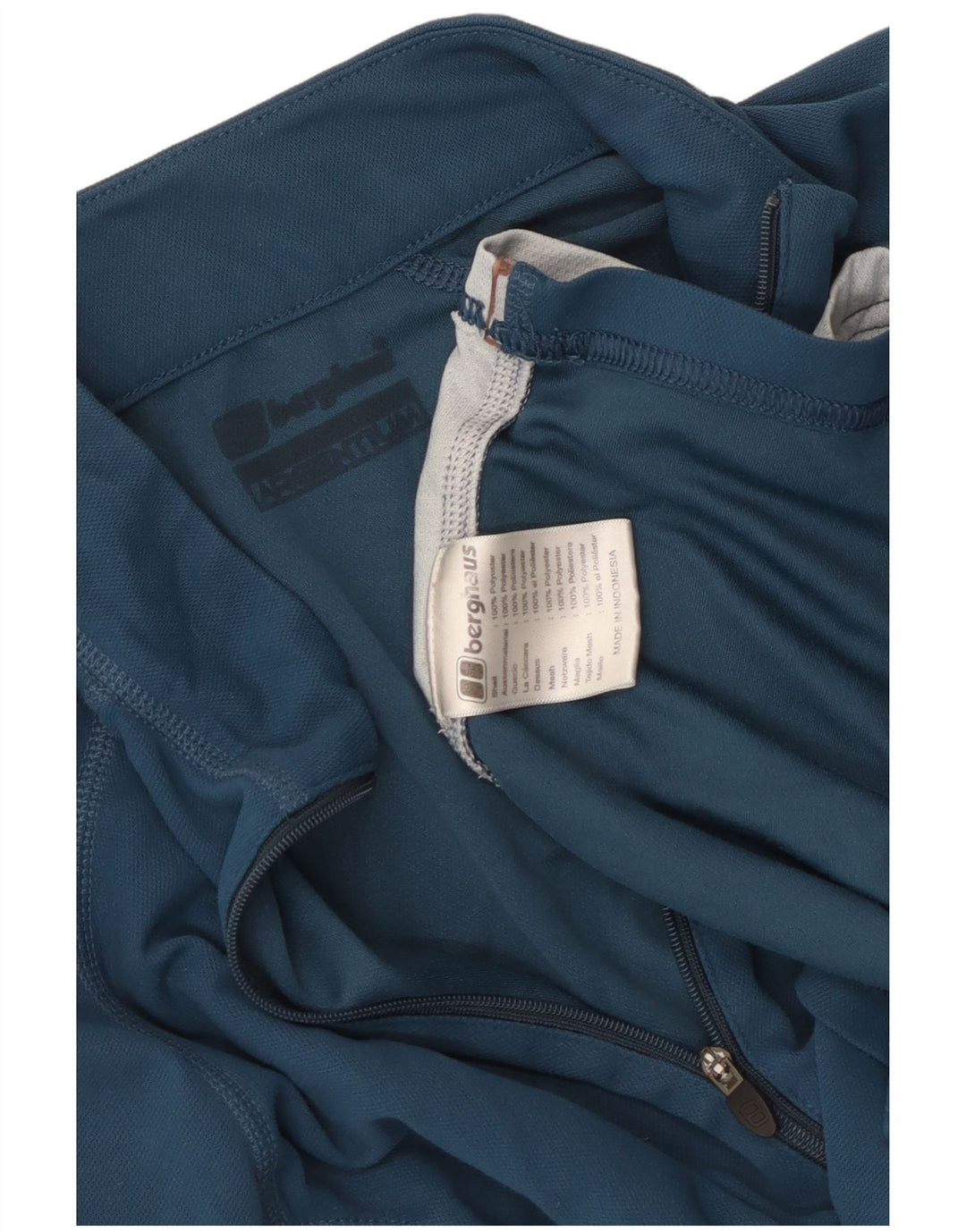 Berghaus Dame Pullover Træningsdragt Top UK 14 Large Blue Colourblock