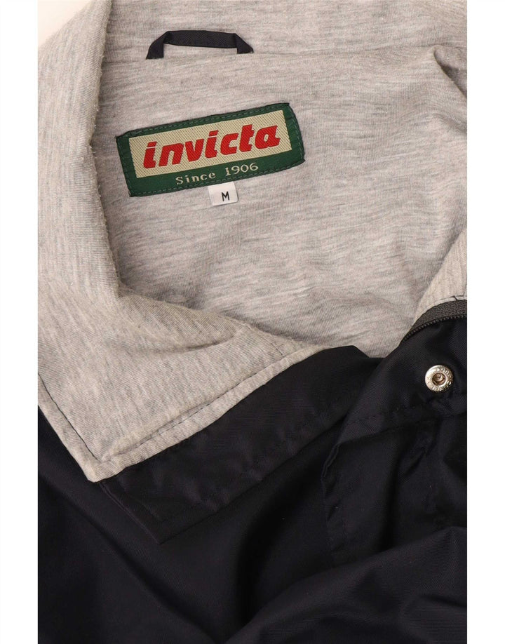 Invicta Herre Windbreaker Jacket UK 38 Medium Navy Blue