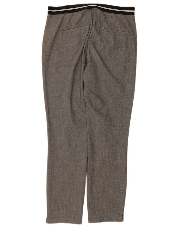 Zara Lige jakkesæt til kvinder Medium W28 L27 Grå polyester