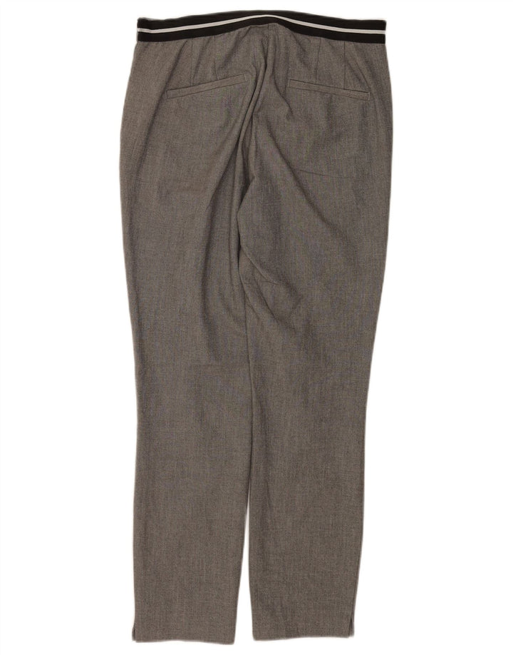 Zara Lige jakkesæt til kvinder Medium W28 L27 Grå polyester