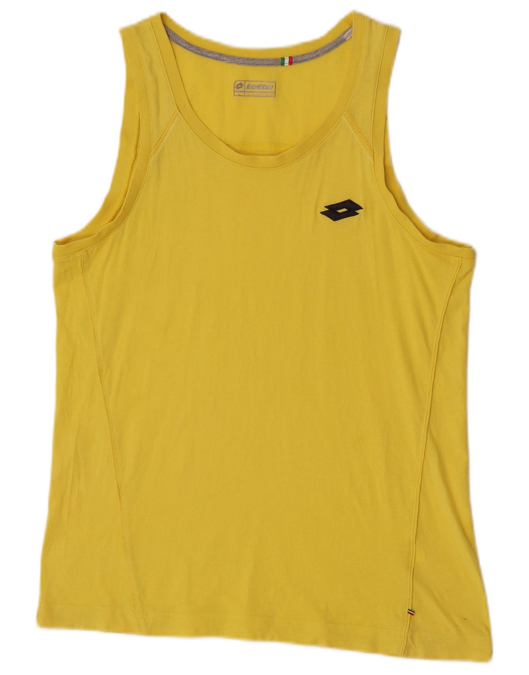 Lotto Damevest Top UK 16 Large Yellow