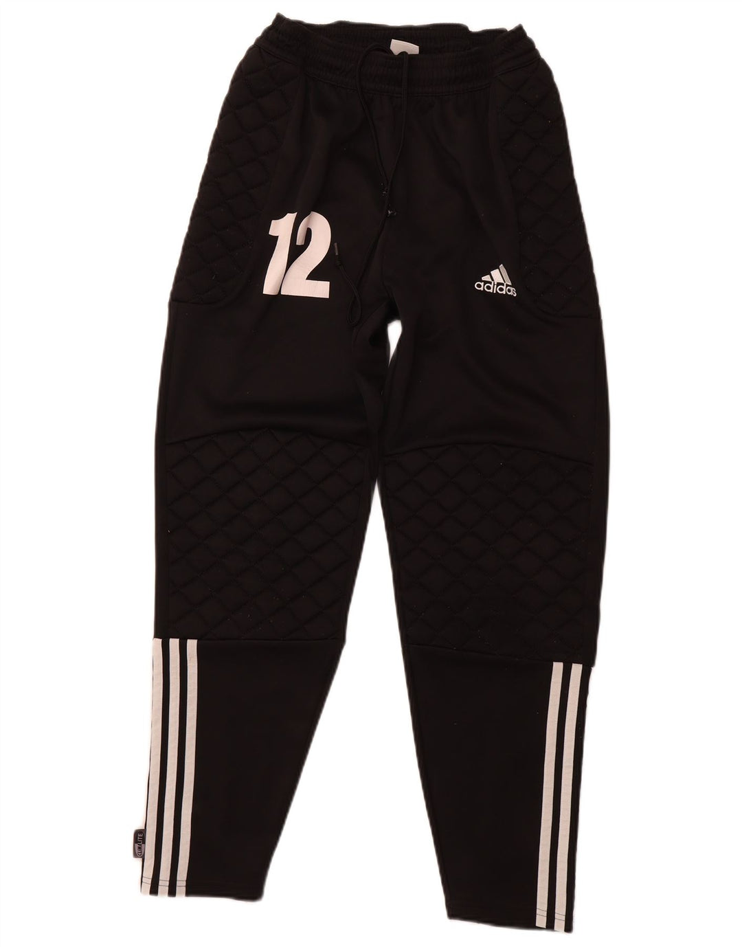 ADIDAS Grafisk træningsdragt bukser til mænd mellem sort polyester