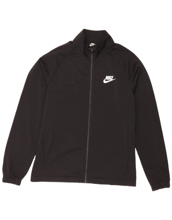 Nike træningsdragt til mænd, topjakke, stor sort polyester