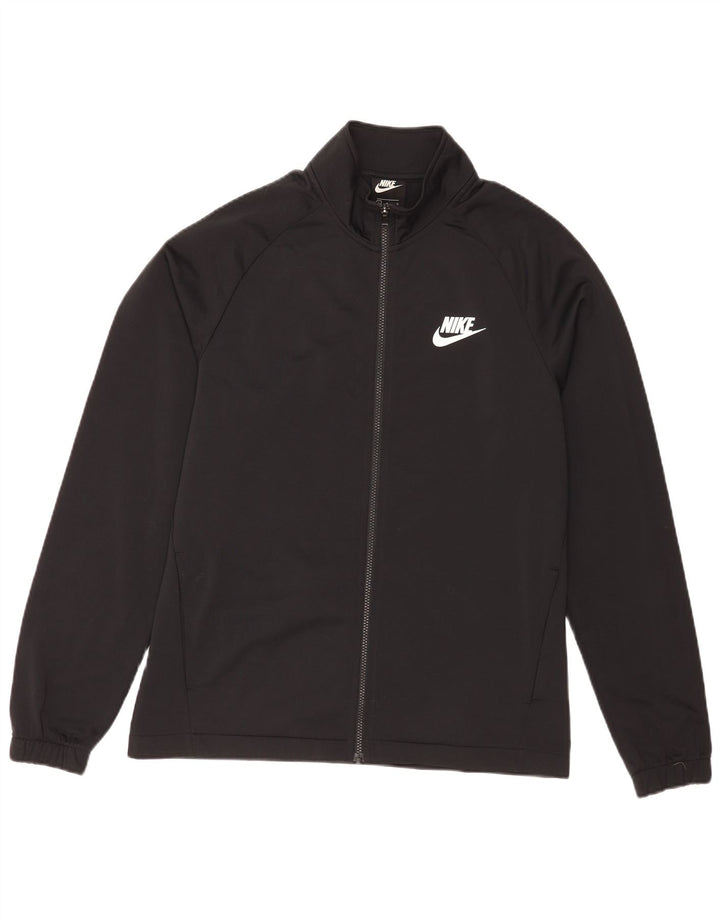 Nike træningsdragt til mænd, topjakke, stor sort polyester