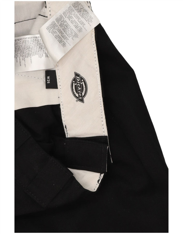 Dickies Straight Chino bukser til mænd W26 L29 Sort polyester