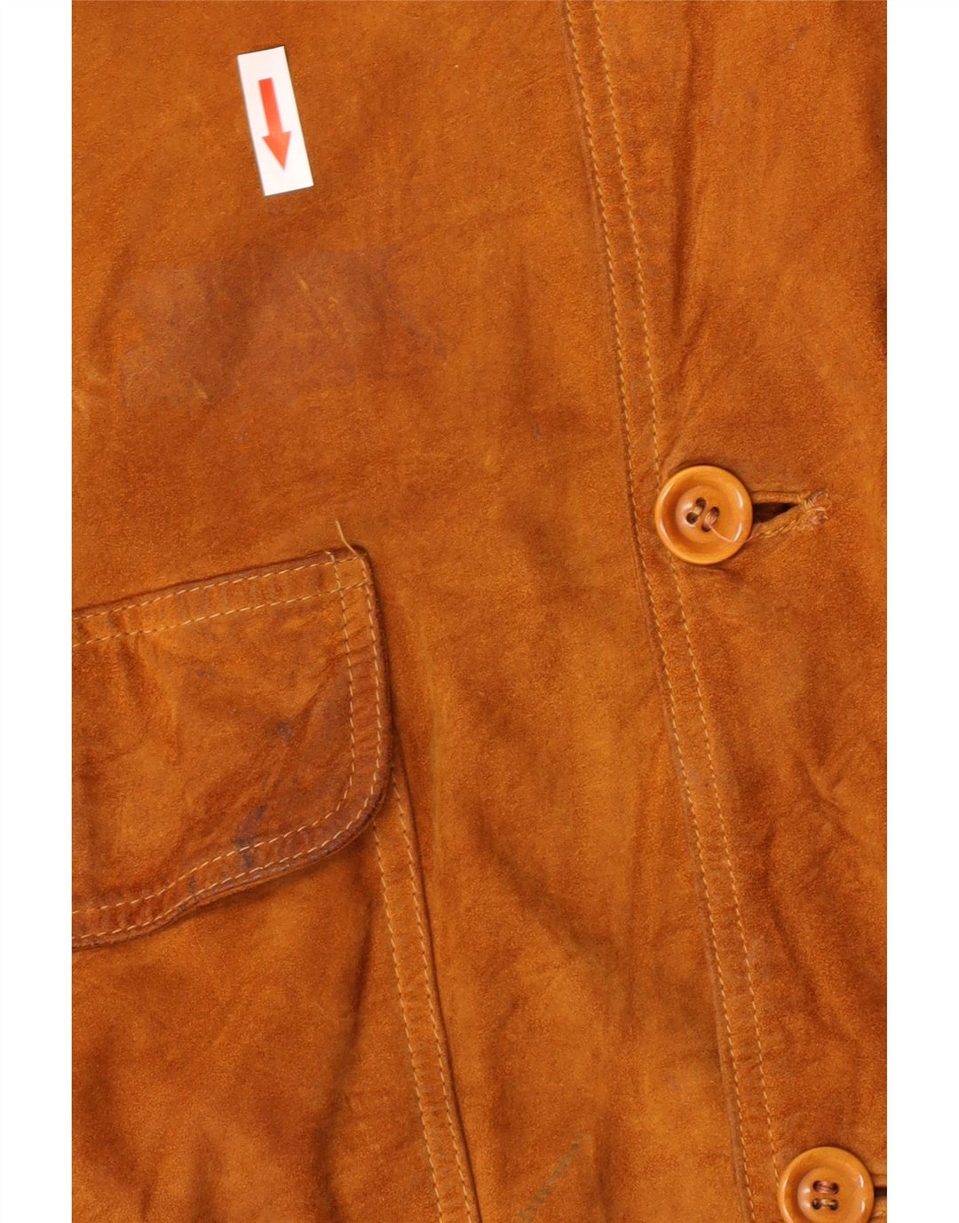 Harry&Moore Herre Ruskind Bomberjakke EU 56 3XL Beige Læder