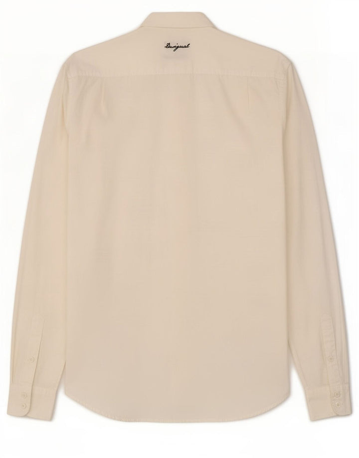 Desigual Herre grafisk skjorte XL Hvid
