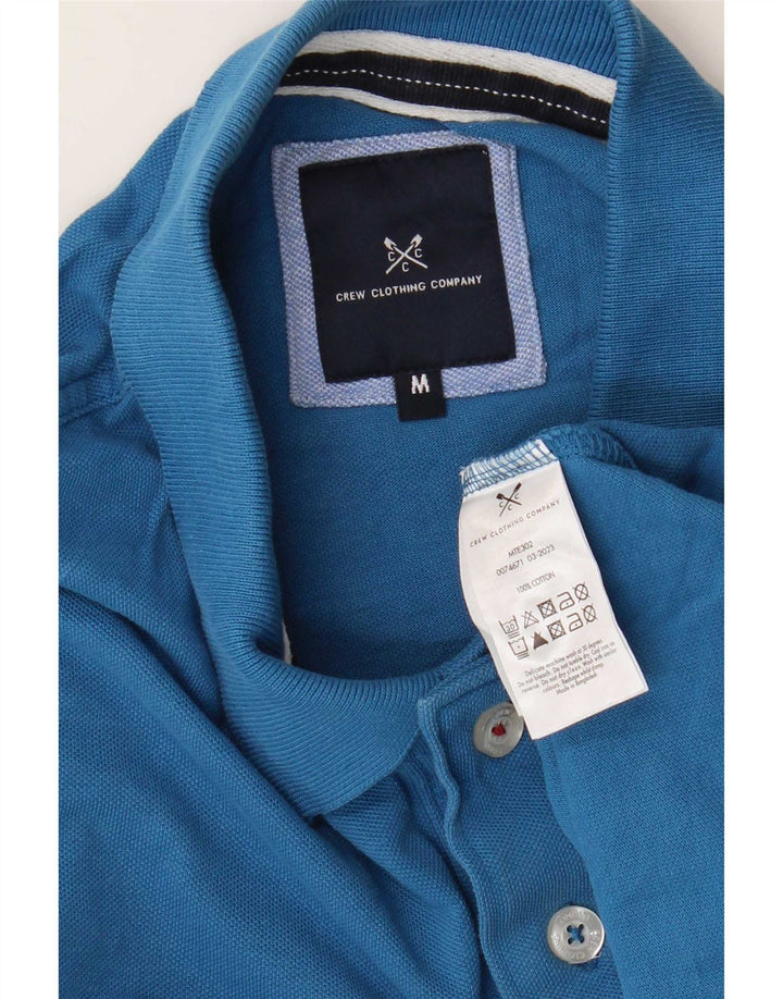 Besætningstøj Herre poloshirt Medium blå bomuld