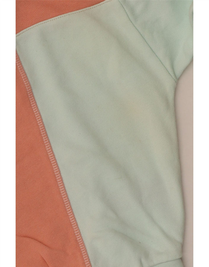 Adidas Dame Oversized Crop Sweatshirt Jumper UK 14 Medium Pink