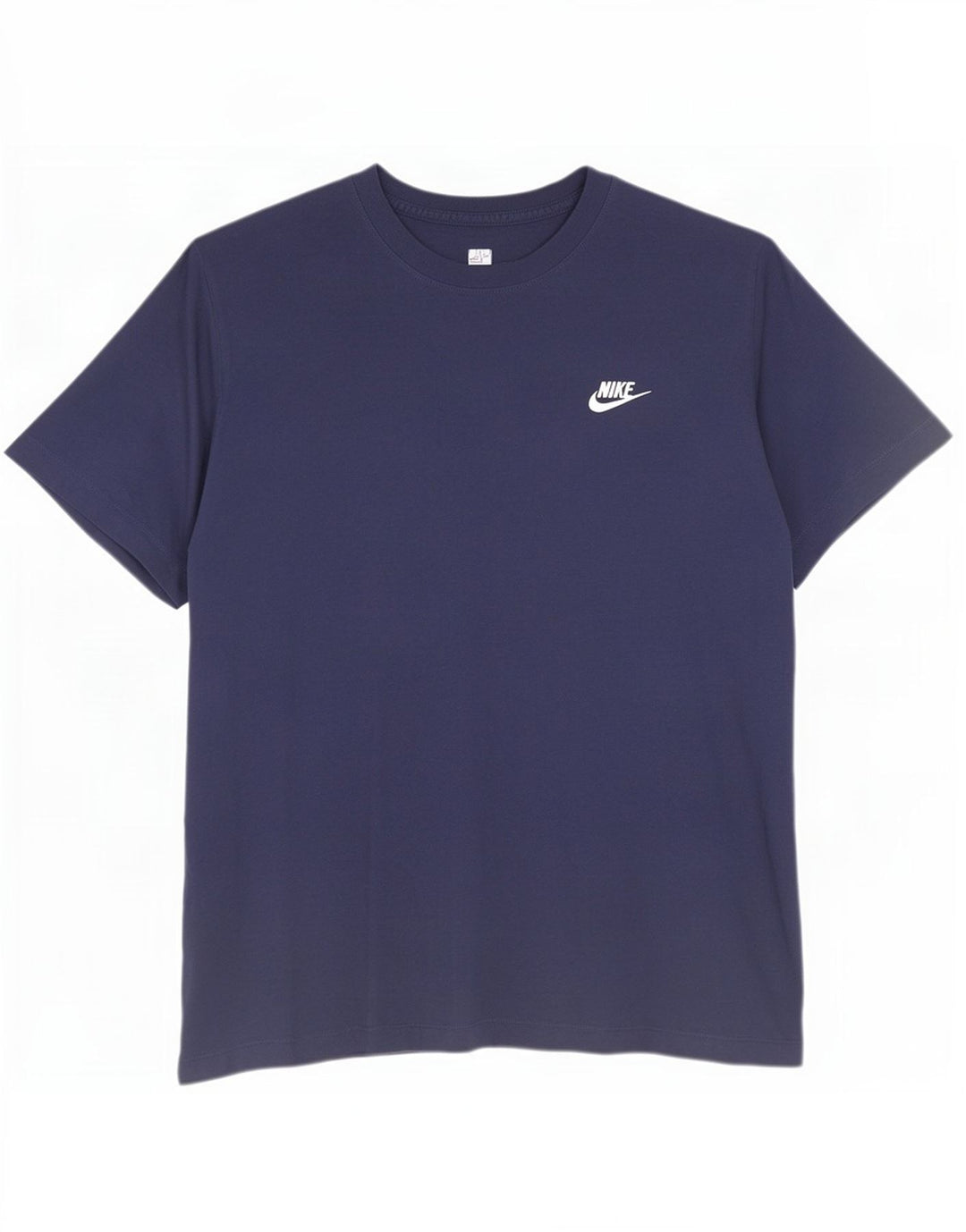 Nike T-shirt top til mænd XL marineblå bomuld