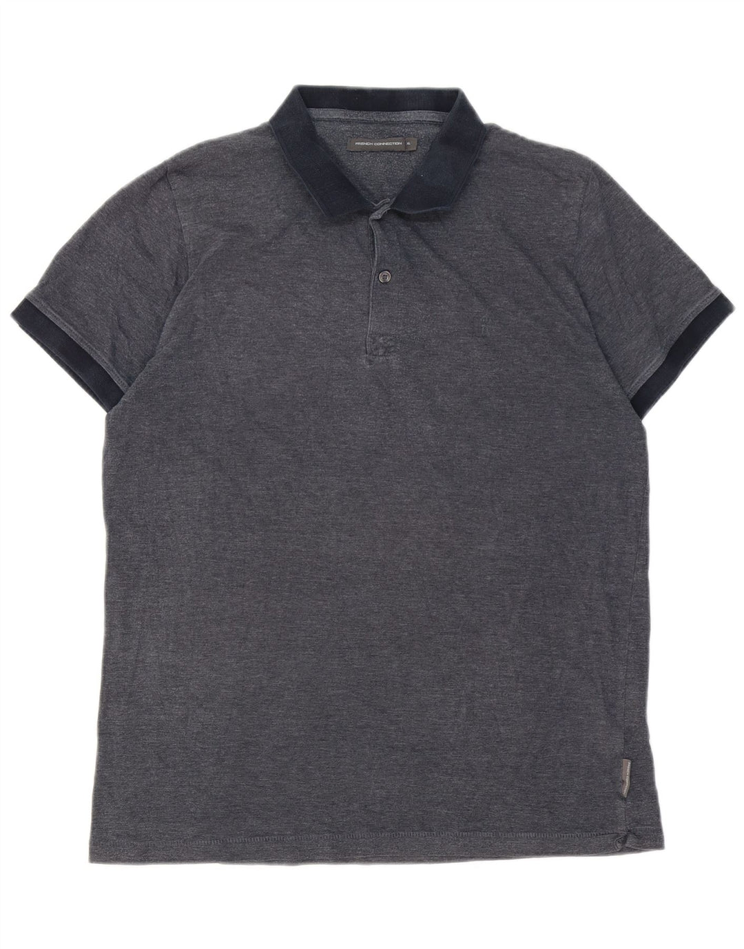 French Connection Herre poloshirt XL Grå Bomuld