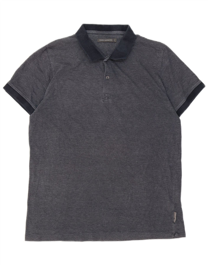 French Connection Herre poloshirt XL Grå Bomuld