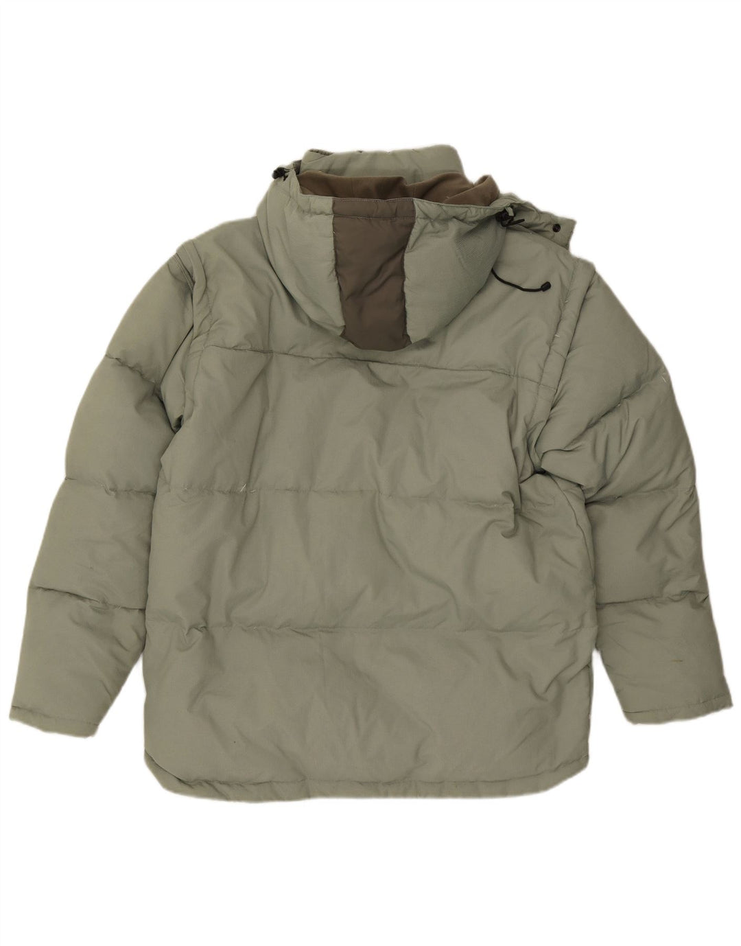 Fila Herre hættepolstret jakke UK 40 Large Green