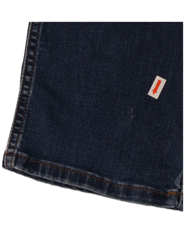 WRANGLER Herre Texas Straight Jeans W32 L34 Blå Bomuld
