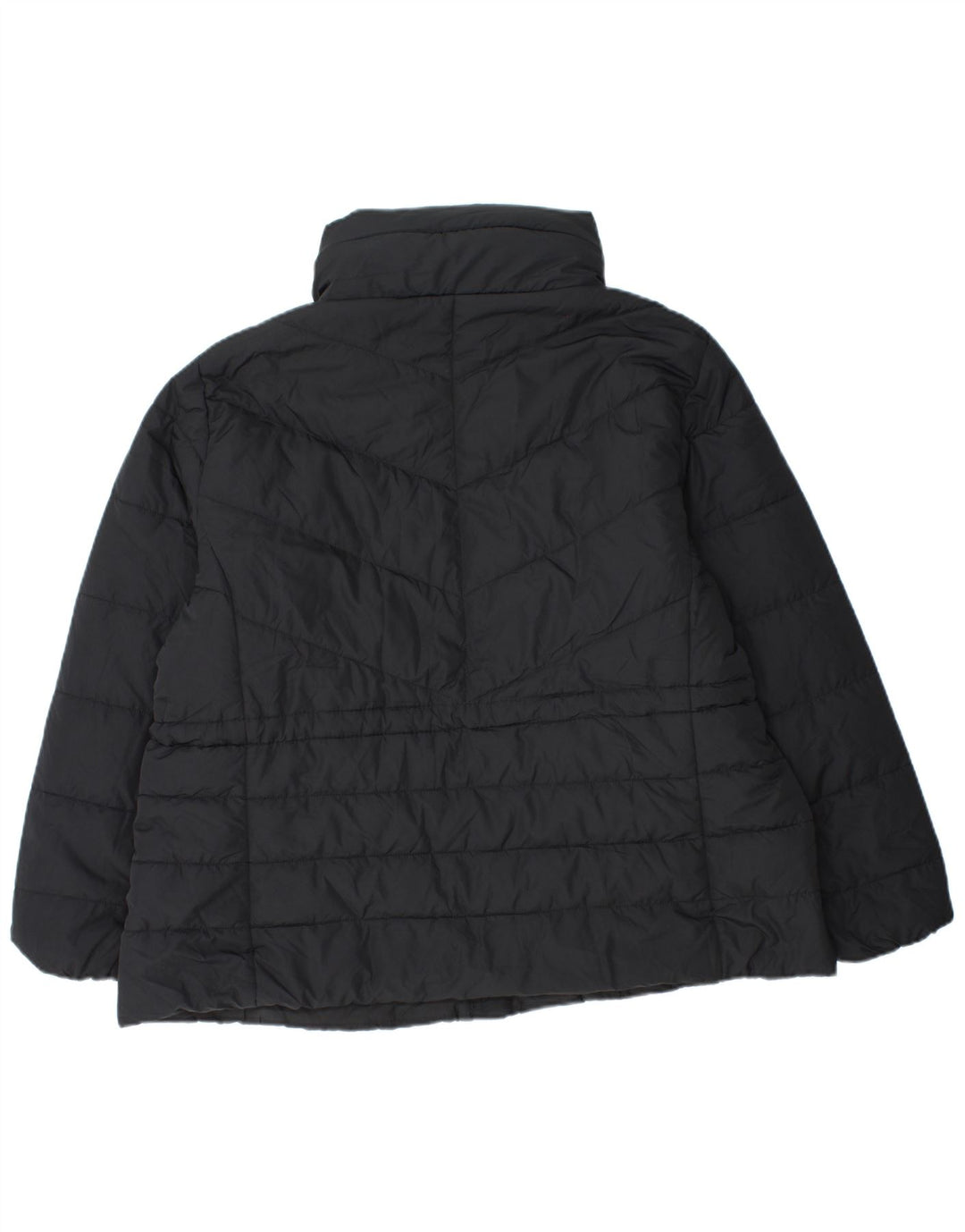 Marks & Spencer Polstret hættejakke til kvinder UK 22 3XL Sort Polyester