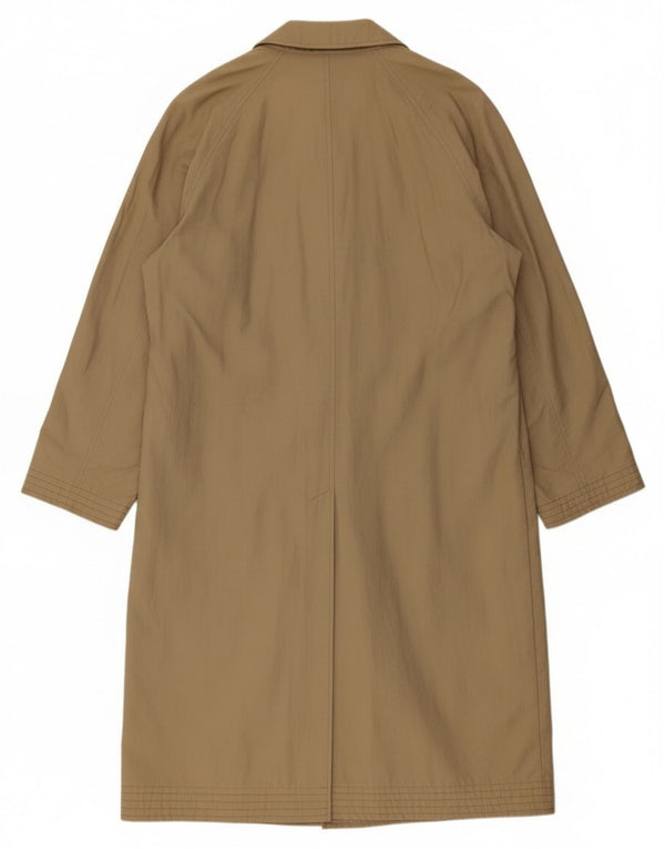 Vintage Herre Overfrakke UK 38 Medium Beige Bomuld