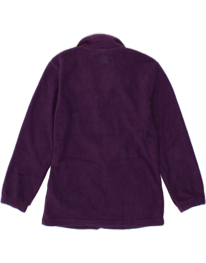 MOUNTAIN WAREHOUSE Girls Fleece Jacket 9-10 Years Purple Polyester Vintage Mountain Warehouse and Second-Hand Mountain Warehouse from Messina Hembry 