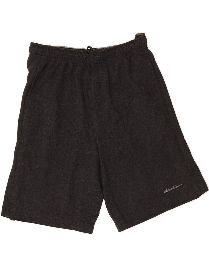 EDDIE BAUER Mens Sport Shorts Large  Grey Rayon Vintage Eddie Bauer and Second-Hand Eddie Bauer from Messina Hembry 