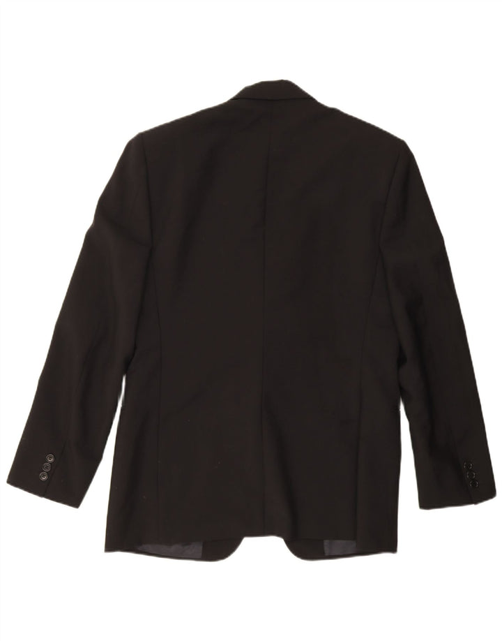 Pierre Cardin Herre 1-knap blazerjakke UK 38 Medium Sort