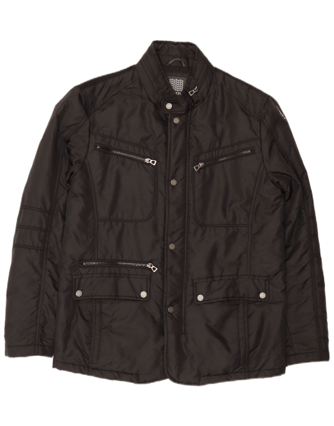 Geox Herre Windbreaker Jacket UK 40 Large Black