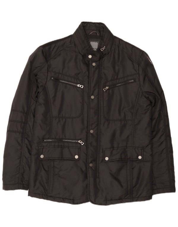 Geox Herre Windbreaker Jacket UK 40 Large Black