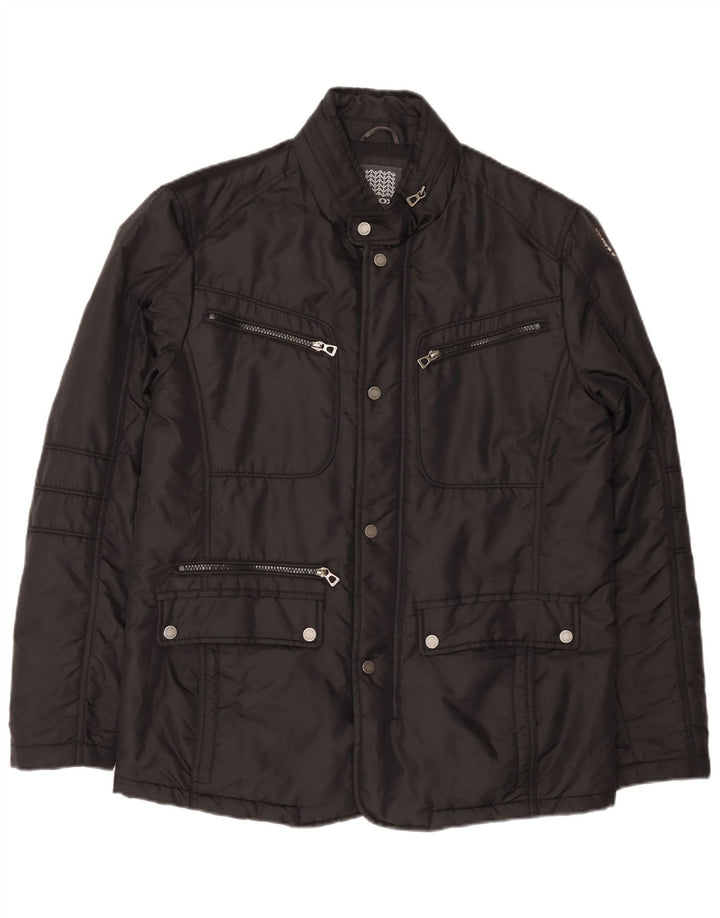 Geox Herre Windbreaker Jacket UK 40 Large Black
