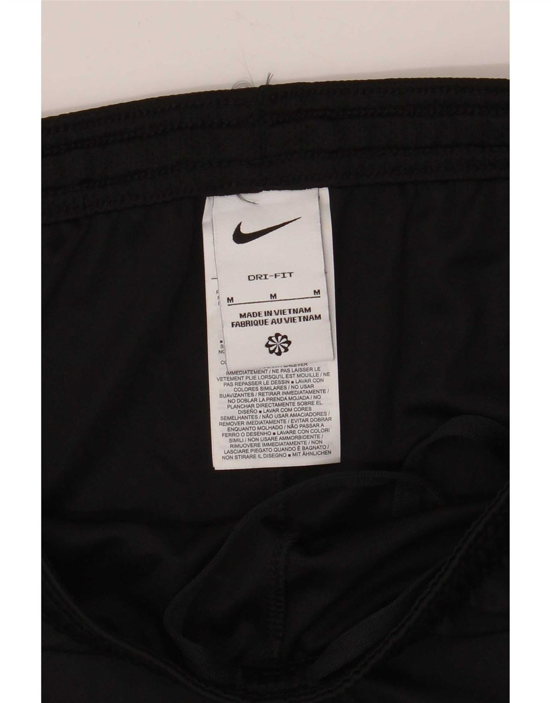 Nike Herre Dri Fit Sportshorts Medium Sort Colourblock Polyester