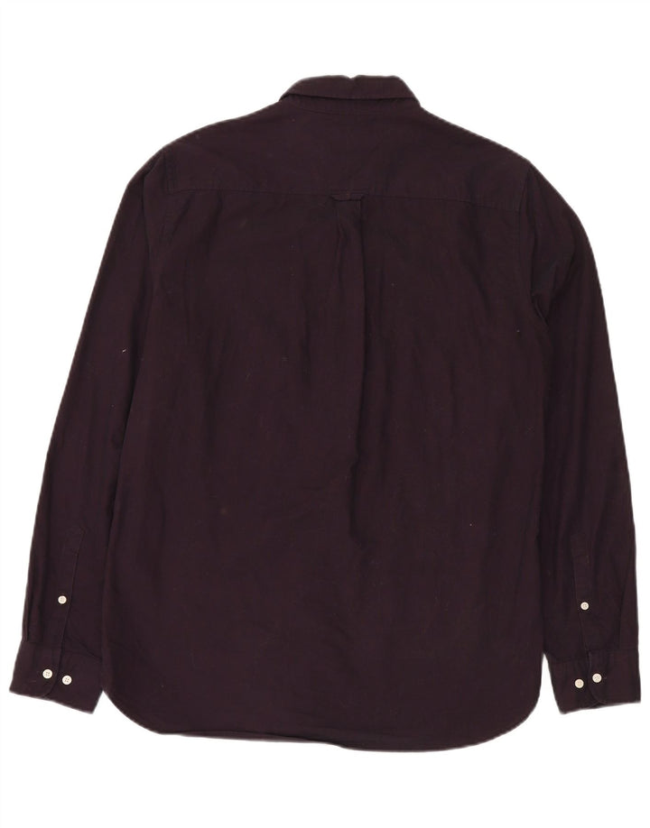 SUPERDRY Herreskjorte Medium Lilla Bomuld