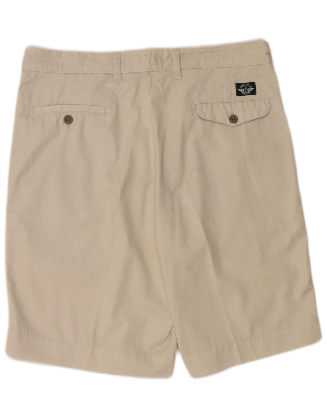 Dockers Herre Pegged Chino Shorts W36 Large Beige Bomuld