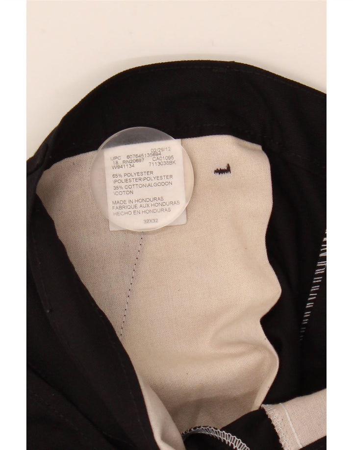 Dickies Straight Cargo bukser til mænd W32 L32 Sort polyester