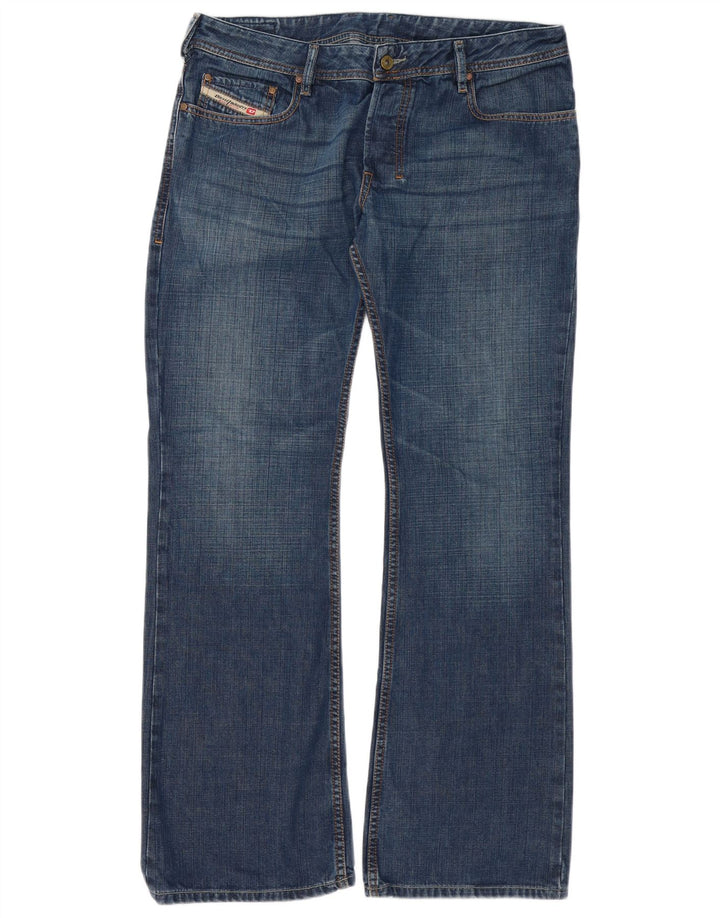 Diesel Herre Bootcut Jeans W34 L32 Blå Bomuld