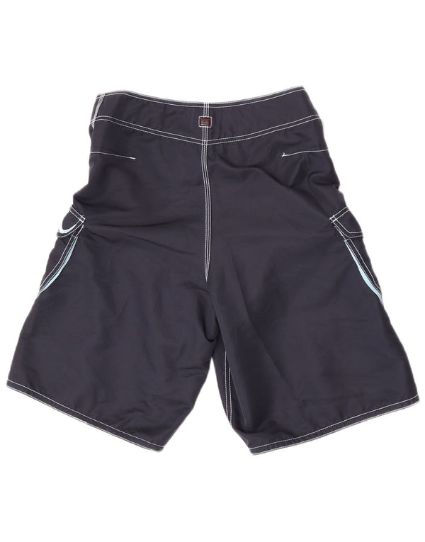 Quiksilver Herre Graphic Cargo svømmeshorts Medium Navy Blue Polyester