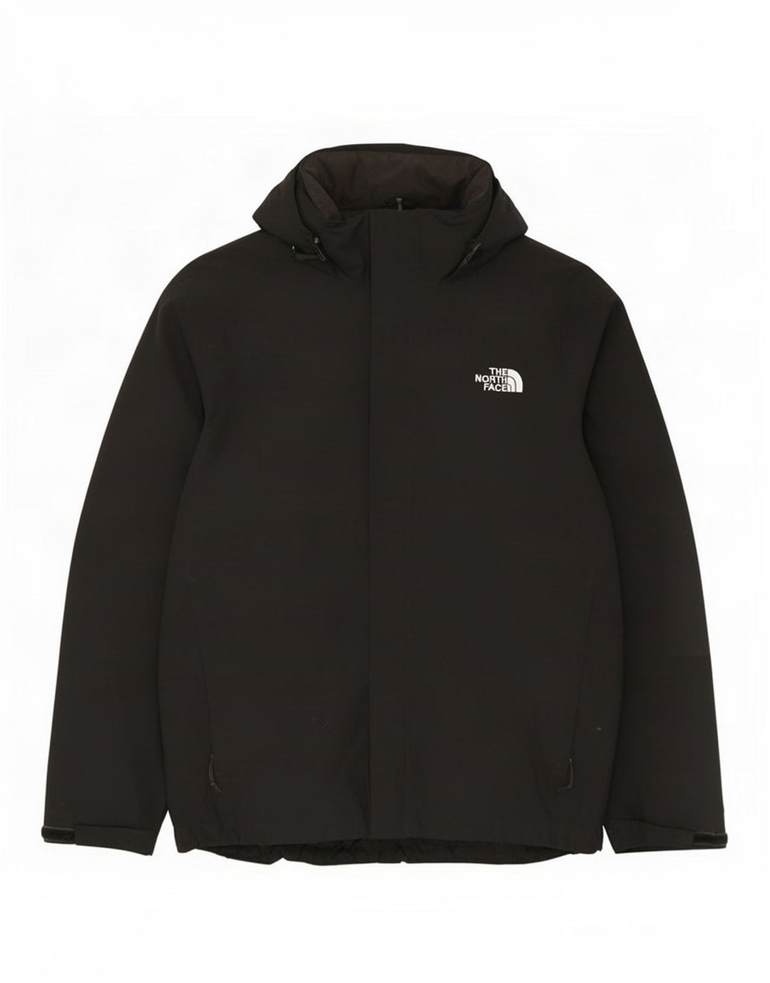 The North Face Herre Hooded Windbreaker Jacket UK 40 Large Black Polyester