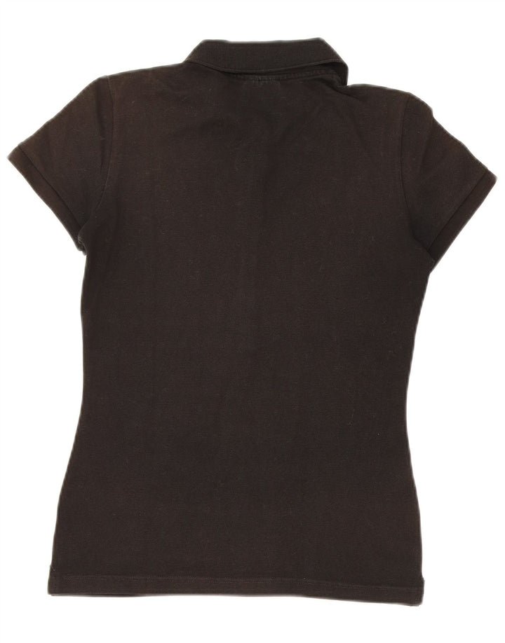 Lacoste dame polo shirt størrelse 36 Lille sort bomuld