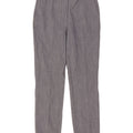 Zara Slim Chino Bukser Små W27 L28 Blå Polyester til kvinder