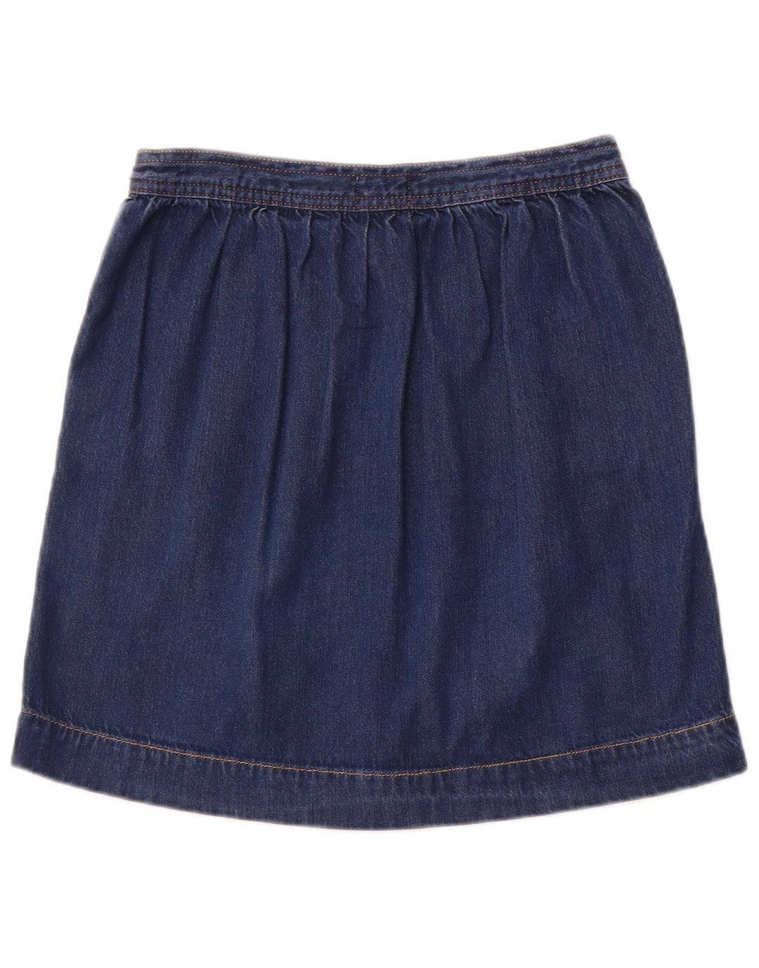 FRANSK FORBINDELSE Dame denimnederdel UK 10 Small W26 Blue