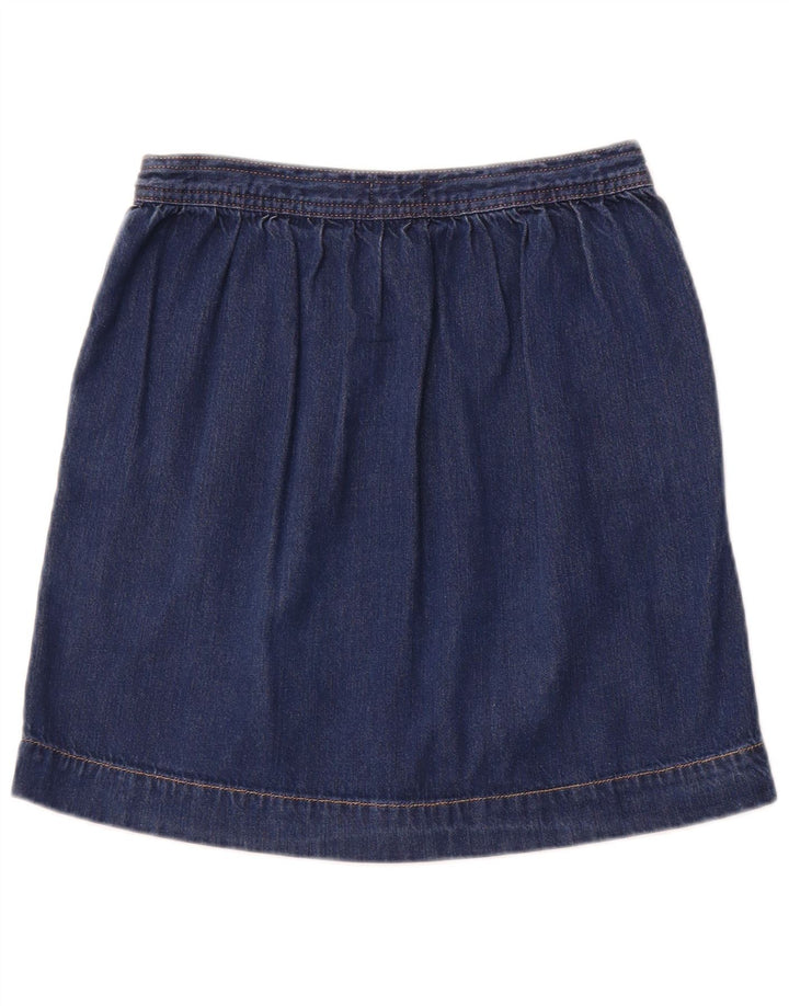 FRANSK FORBINDELSE Dame denimnederdel UK 10 Small W26 Blue