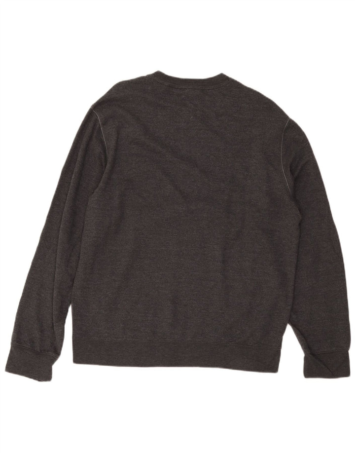 EDDIE BAUER Sweatshirt til mænd Stor Grå Bomuld