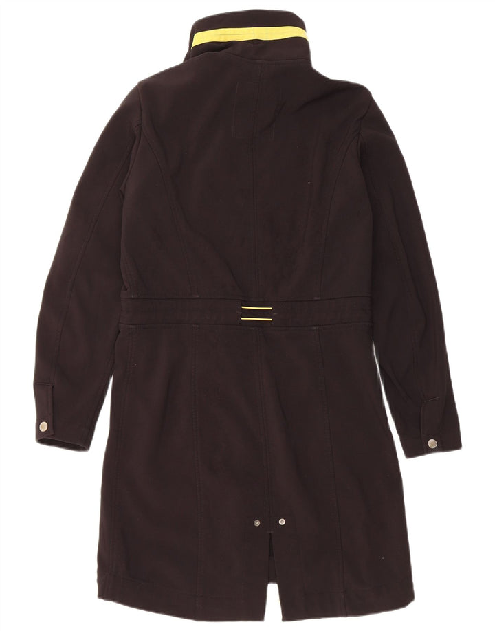 Think Pink Womens Parka Jacket UK 10 Small Black Polyamide