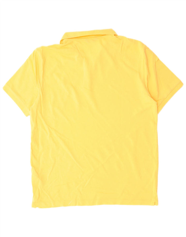 Massimo Dutti Herre Polo Shirt Stor Orange Bomuld