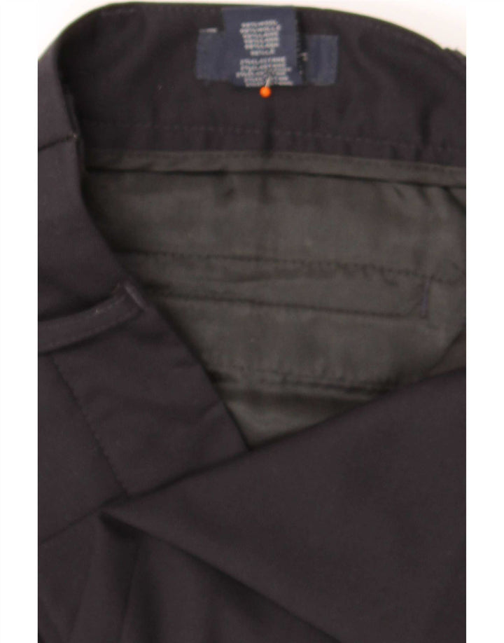 Gant Dame Bootcut Suit Bukser UK 12 Medium W34 L33 Sort Uld