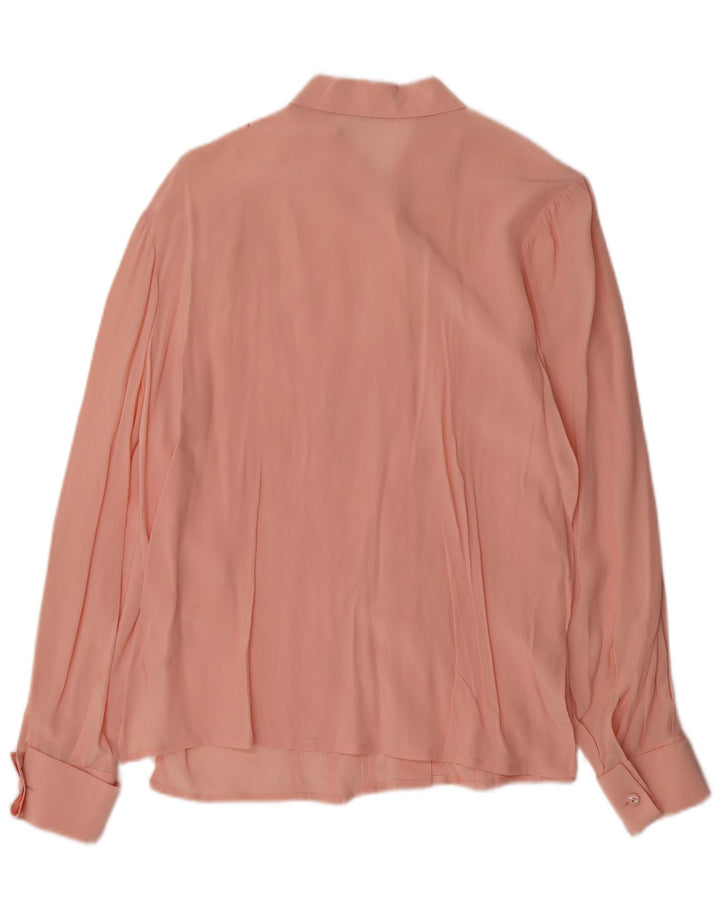 Vintage dameskjorte bluse IT 50 XL Pink