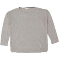 WHITE STUFF Womens Boat Neck Jumper Sweater UK 12 Medium  Grey Cotton Vintage White Stuff and Second-Hand White Stuff from Messina Hembry 